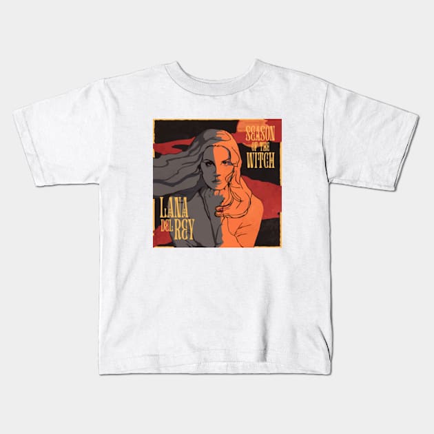 lana del rey fans art Kids T-Shirt by LukiLuky